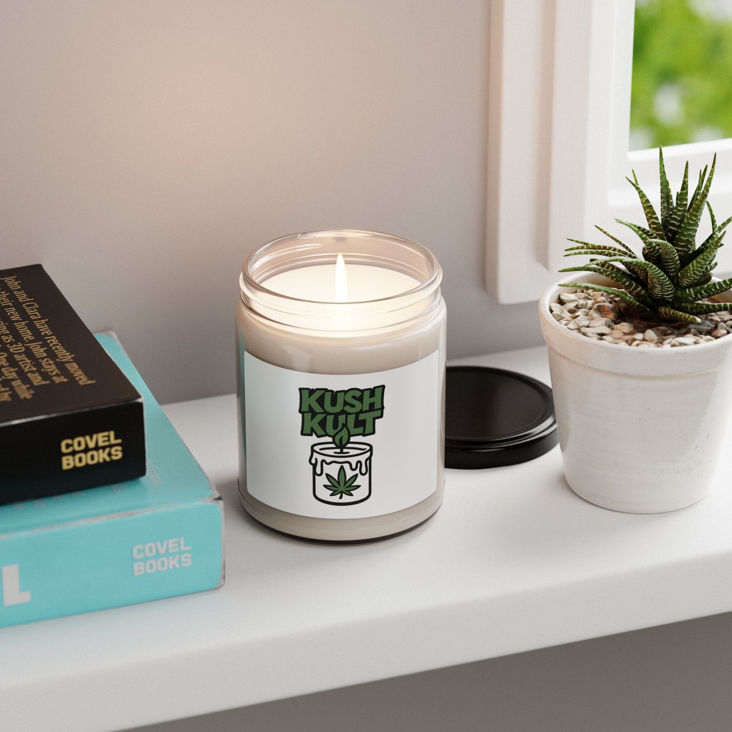 Kush Kult Scented Soy Candle - 9oz Relaxation & Vibes