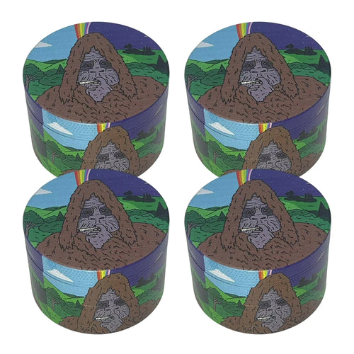 50mm Metal Gorilla Herb Grinder 4-Layers Manual Spice Pepper Mill