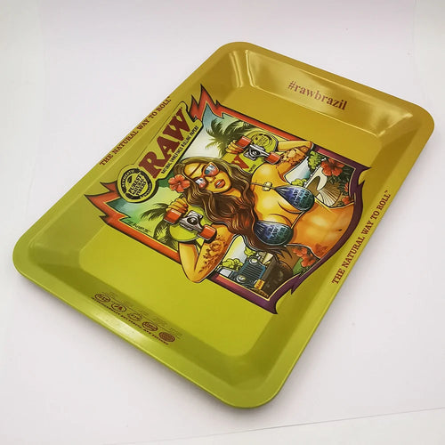Rolling Tray 18*12.5CM Tobacco Metal Cigarette Smoking Accessories