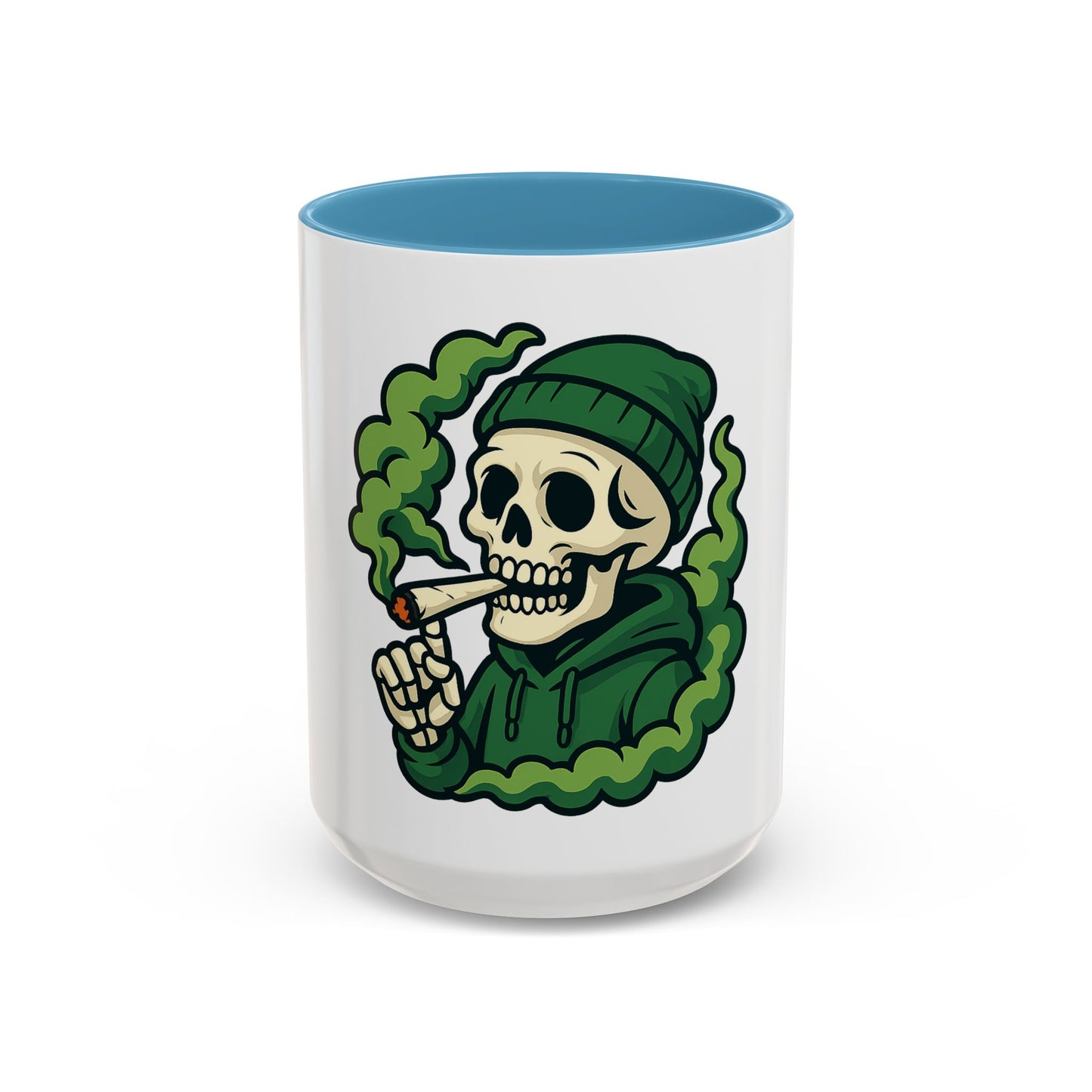 Skeletal Smoke Coffee Mug - 11oz & 15oz