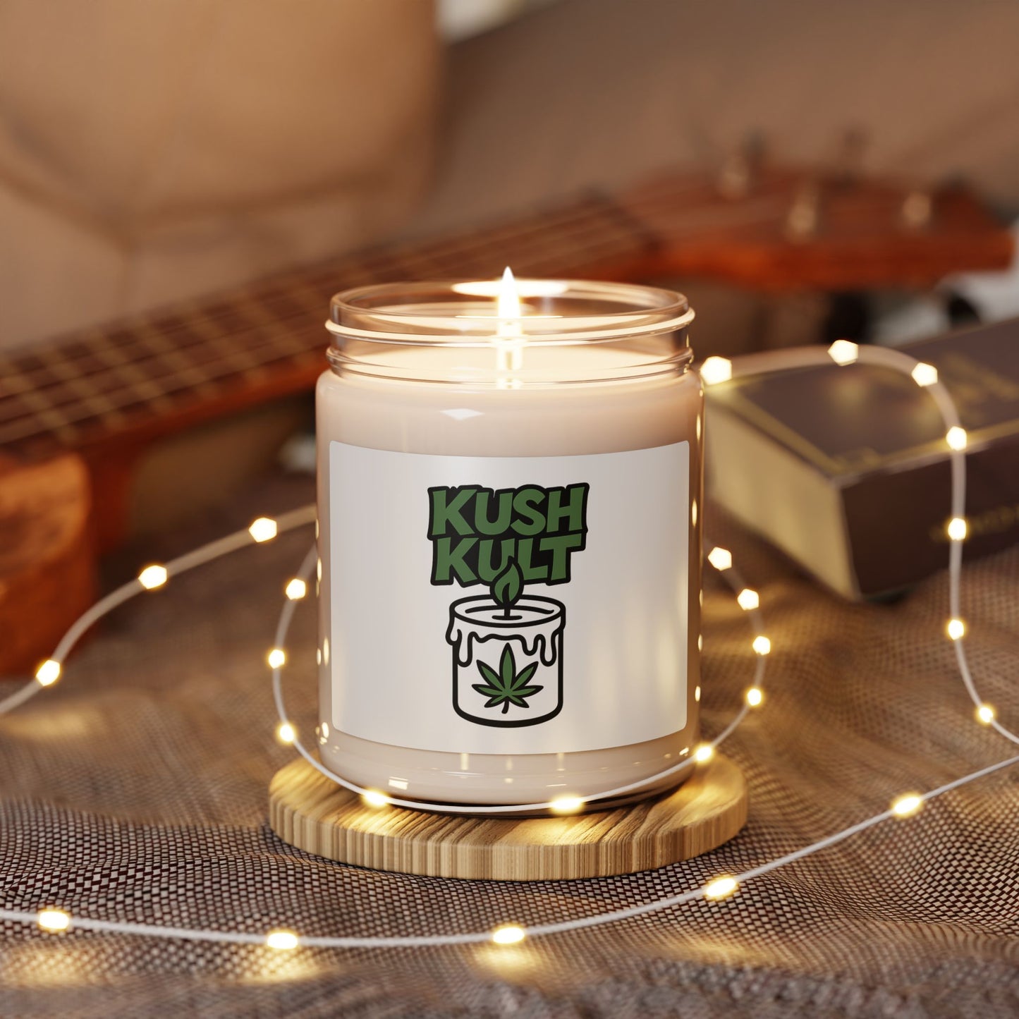 Kush Kult Scented Soy Candle - 9oz Relaxation & Vibes