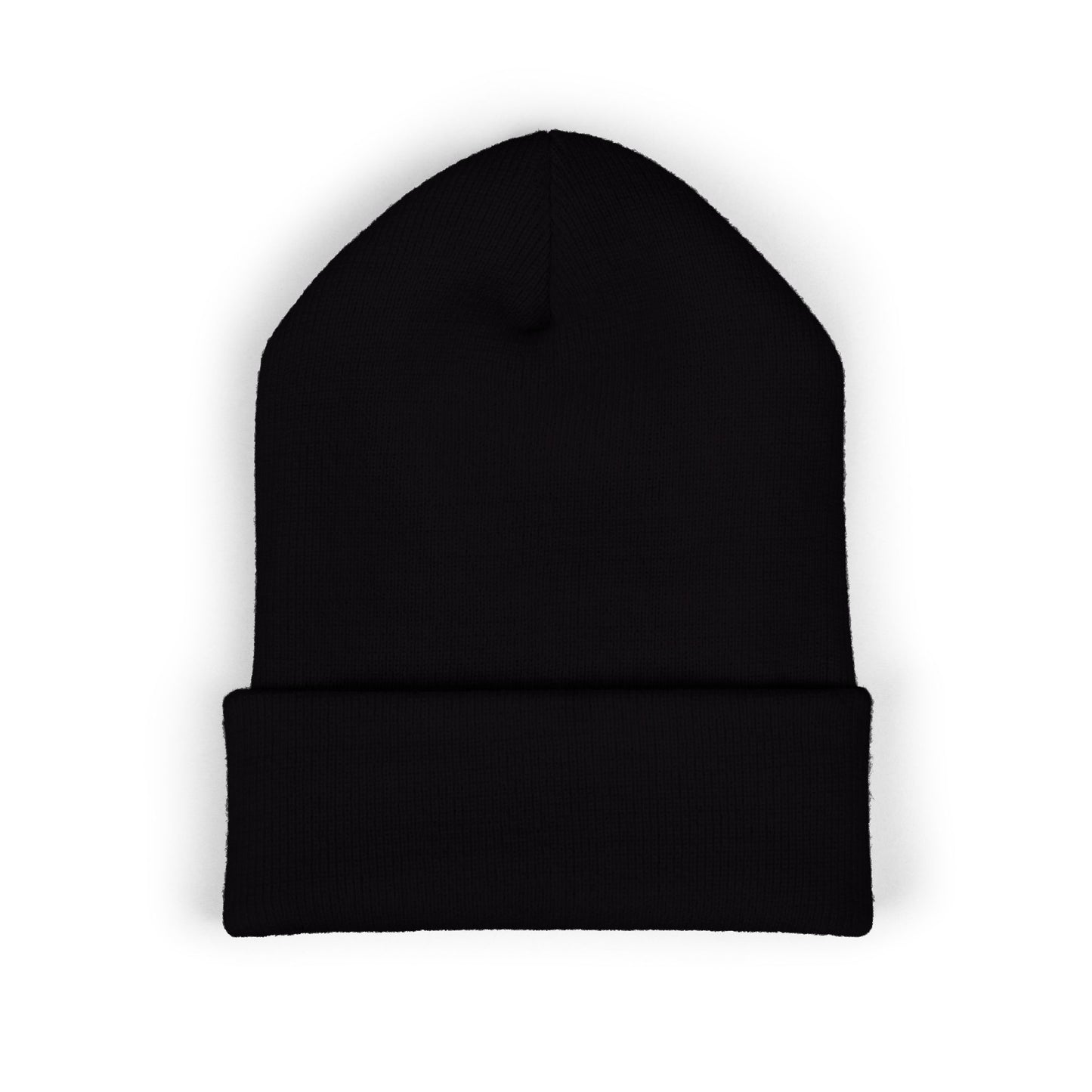 Funny Embroidered Beanie - 'Fat Man Warning'