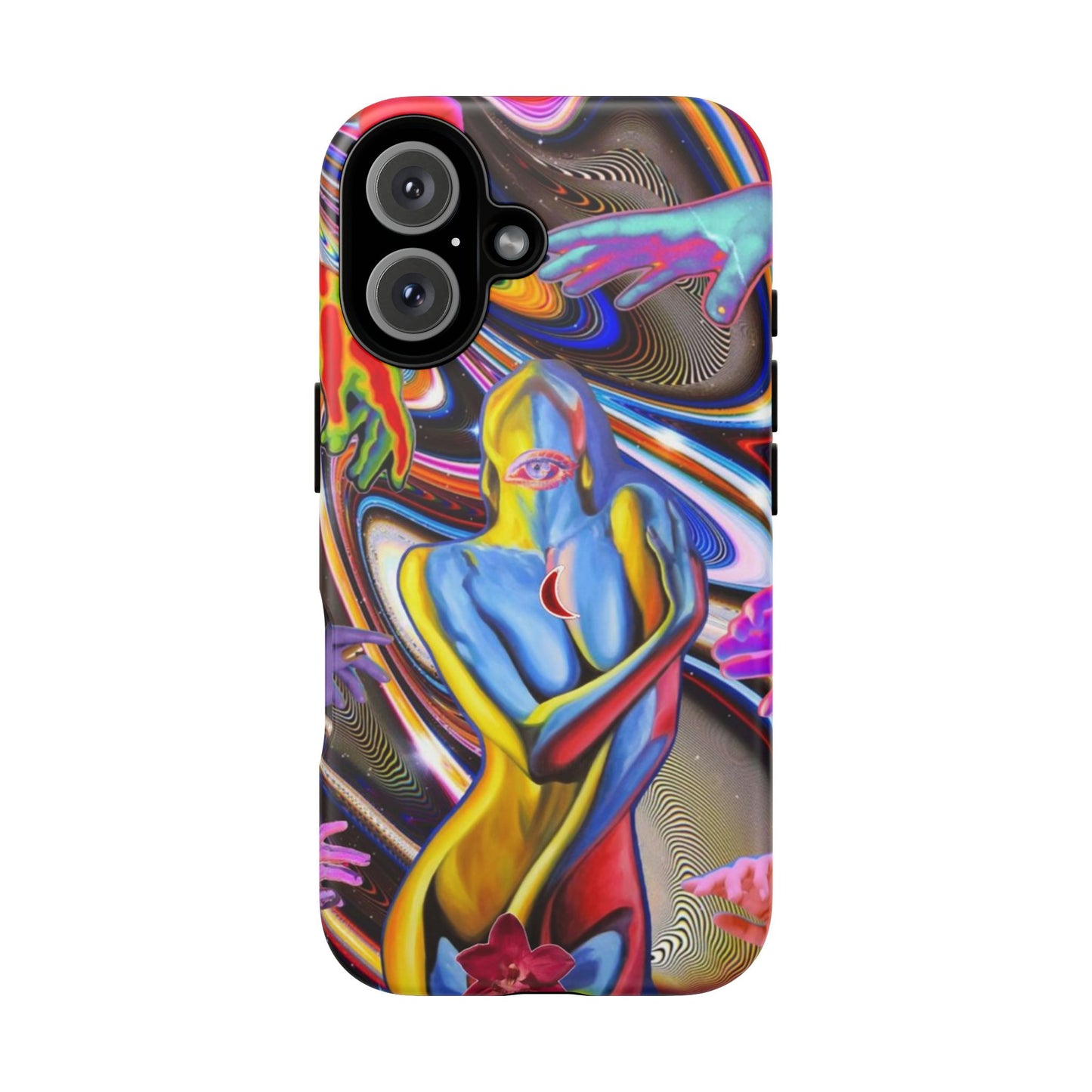Vibrant Art Phone Case - Bold Abstract Design