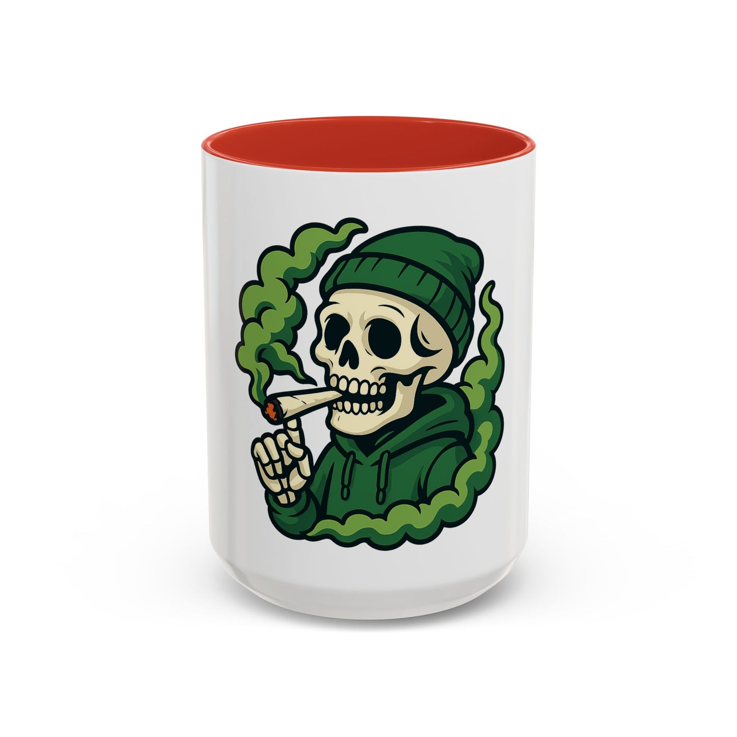Skeletal Smoke Coffee Mug - 11oz & 15oz