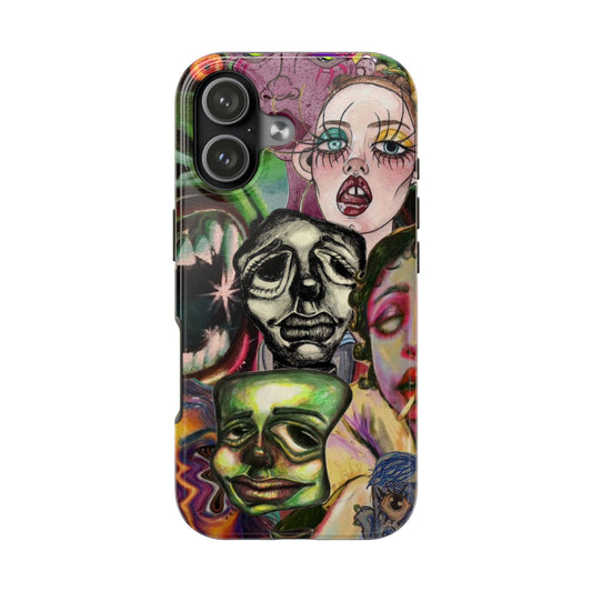 Artistic Tough Phone Case - Unique and Durable Design for Creative Souls