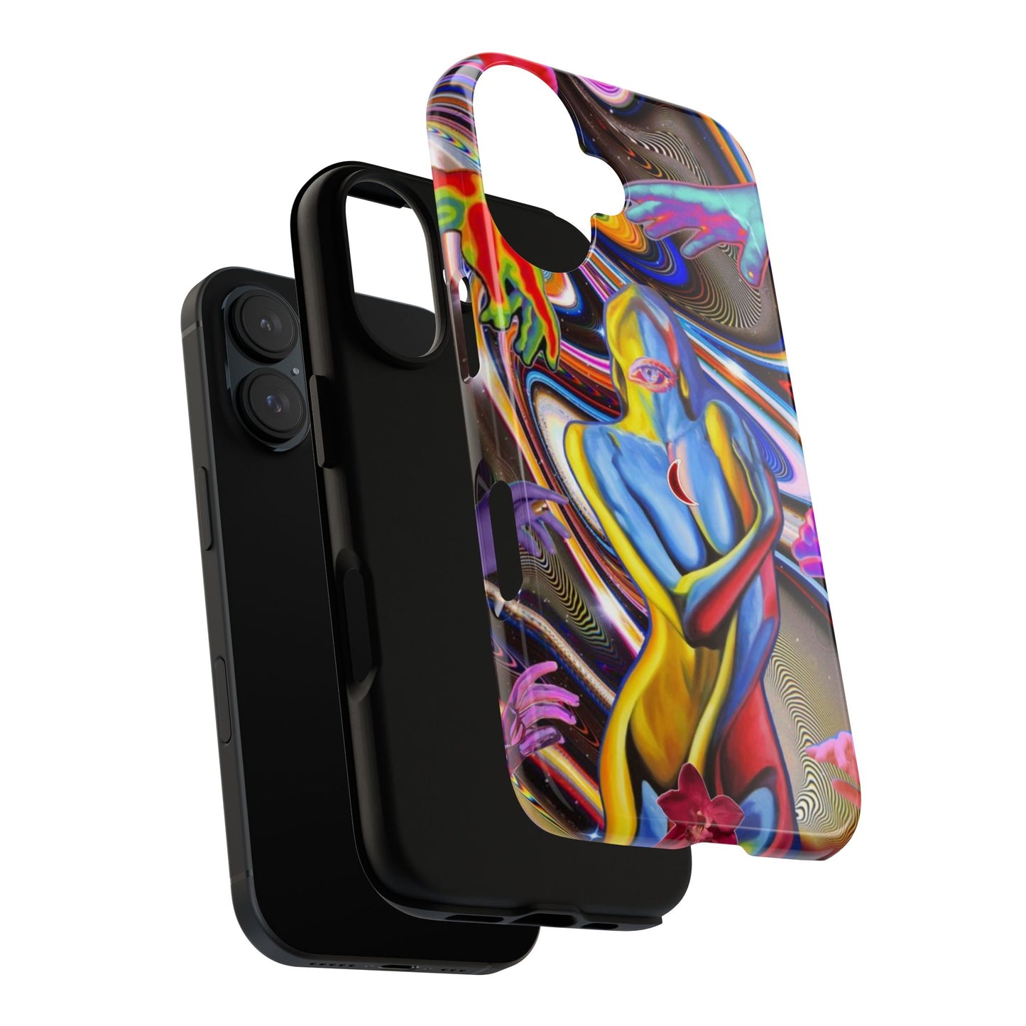 Vibrant Art Phone Case - Bold Abstract Design