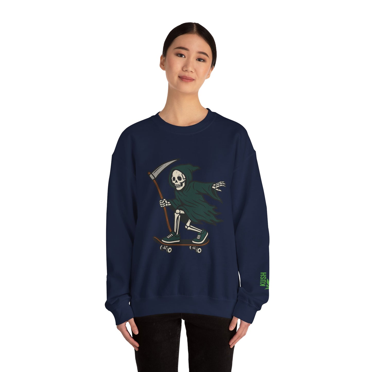 Grim Reaper Skate Crewneck Sweatshirt