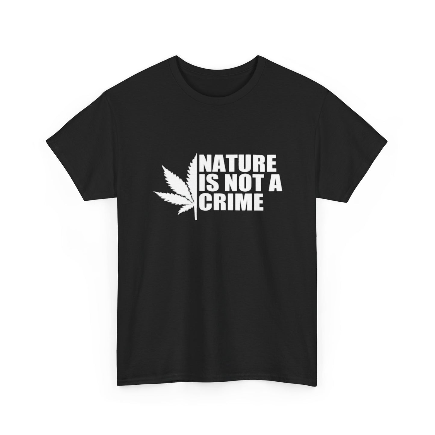 Nature Is Not A Crime Unisex Heavy Cotton Tee