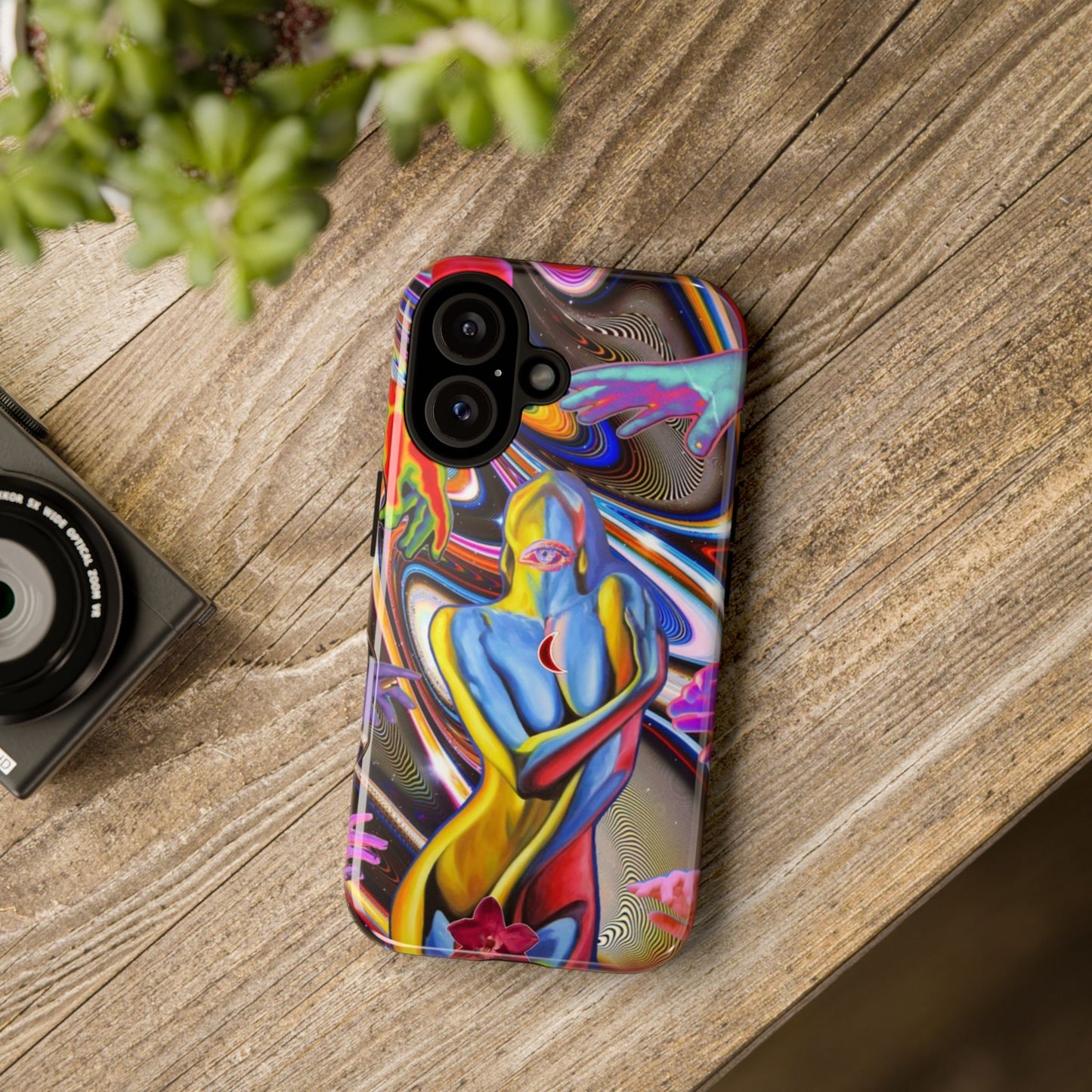 Vibrant Art Phone Case - Bold Abstract Design
