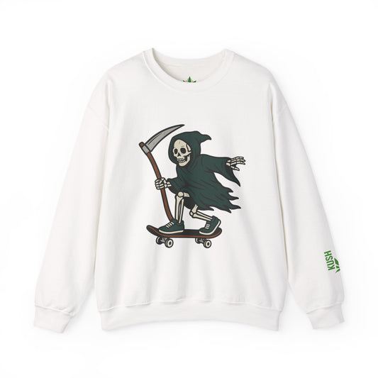 Grim Reaper Skate Crewneck Sweatshirt