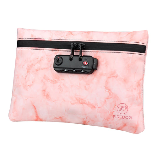 FIREDOG Smell Proof Pouch With Lock Carbon Lined Container Case
