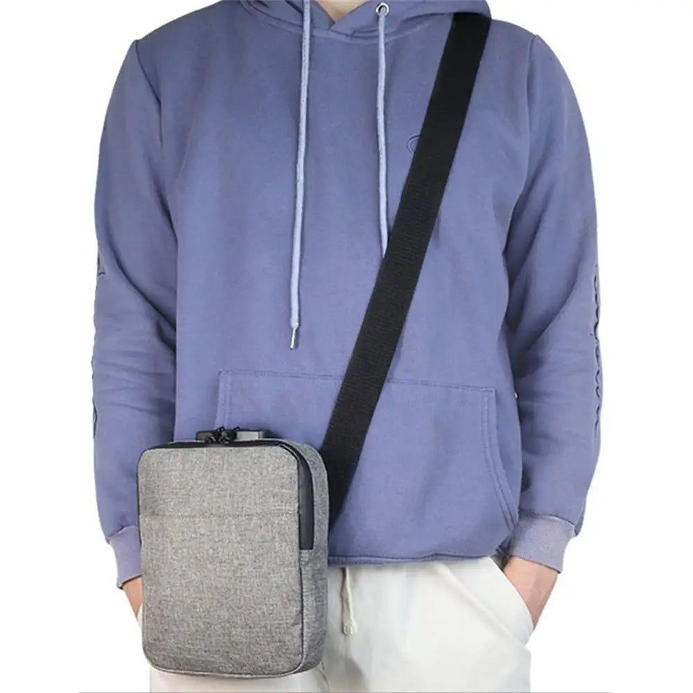 FIREDOG Smell Proof Crossbody Bag with lock Odor Proof Crossbody Bag