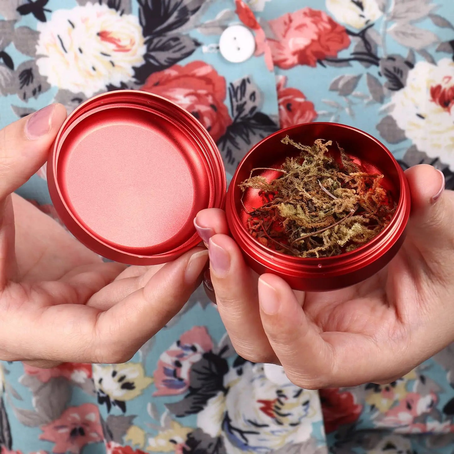 Aluminum Portable Smell Proof Herb Tobacco Storage Container Case