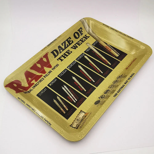 Rolling Tray 18*12.5CM Tobacco Metal Cigarette Smoking Accessories