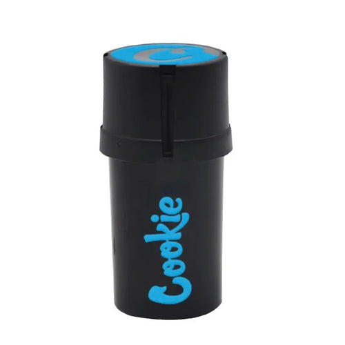 Portable Herb Storage Container and Grinder Plastic Tobacco Grinder