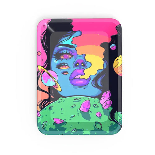 Storage Tobacco Tinplate Cigar Plate Tool Roller Case Metal Rolling