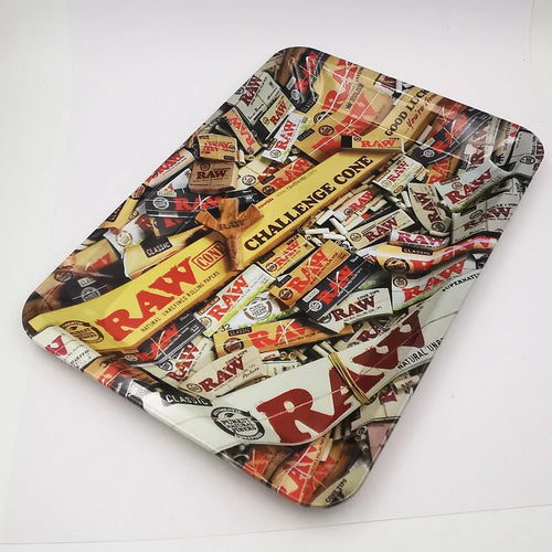 Rolling Tray 18*12.5CM Tobacco Metal Cigarette Smoking Accessories