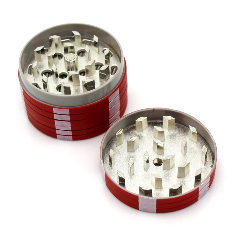 Herb Cutter Grinder Metal Plastic Cigarette Accessories Gadget Smoke