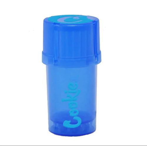 Portable Herb Storage Container and Grinder Plastic Tobacco Grinder
