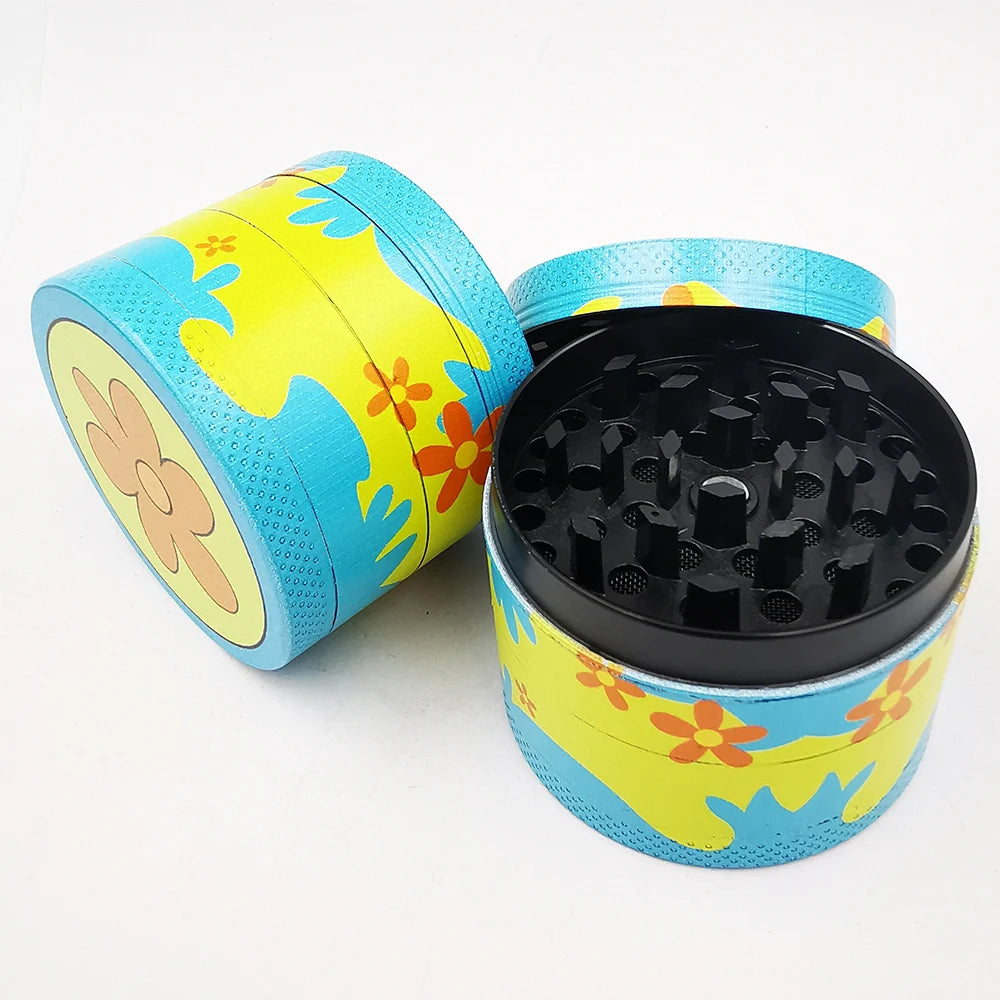 50MM 2inch Herb Metal Grinder 4 layer Tobacco Grinder Spice Crusher