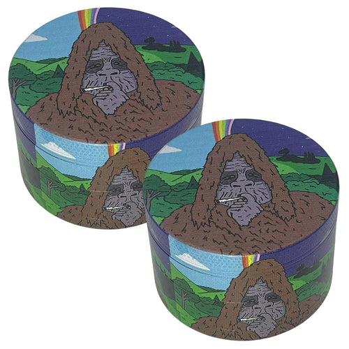 50mm Metal Gorilla Herb Grinder 4-Layers Manual Spice Pepper Mill