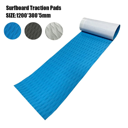 120*30cm Surfboard Traction Pads EVA Foam Non Slip Diamond Grip Mat