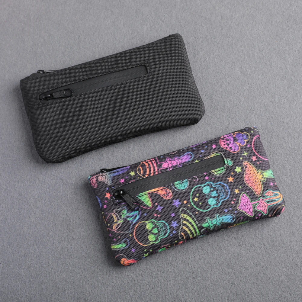 Portable Smell proof Lighter Bag Carbon Lined Odor Proof Bag, Mushroom