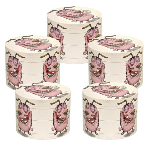 2in Zinc Alloy Herb Mill Dog Pattern Grinder Tobacco Spice Crusher